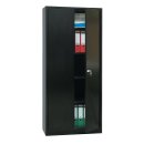 Metallschrank Set 180 + 195 abschließbar schwarz