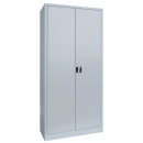 Metallschrank Set 120 + 195 abschlie&szlig;bar grau