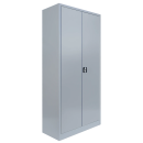 Metallschrank Set 120 + 195 abschlie&szlig;bar grau