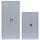 Metallschrank Set 120 + 195 abschließbar grau