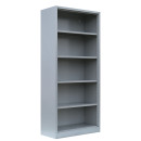 SET - Lüllmann® Aktenregal & Aktenschrank - abschließbar - 4,5 & 5 Ordnerhöhen - grau