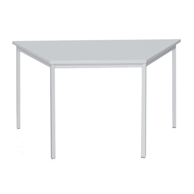 Schreibtisch PC-TischTrapeztisch 75x140x70cm Konferenztisch grau 334020
