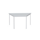 Schreibtisch PC-TischTrapeztisch 75x140x70cm Konferenztisch grau 334020
