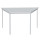 Schreibtisch PC-TischTrapeztisch 75x140x70cm Konferenztisch grau 334020