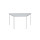 Schreibtisch PC-Tisch Trapeztisch 75x160x80cm Konferenztisch grau 334030