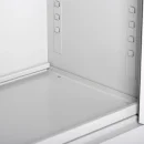 Aktenschrank Metall 120x80 grau abschlie&szlig;bar