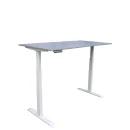 Schreibtisch - elektr. h&ouml;henverstellbar - 120 x 80 - grau