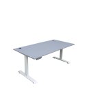 Elektrisch höhenverstellbarer Schreibtisch 750-1300mm / 1200 x 800 mm, lichtgrau