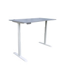 Steelboxx® Schreibtisch - elektr. höhenverstellbar - 120 x 80 - grau