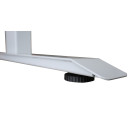 Steelboxx® Schreibtisch - elektr. höhenverstellbar - 120 x 80 - grau