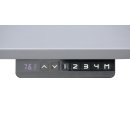 Steelboxx® Tischgestell - elektr. höhenverstellbar - grau