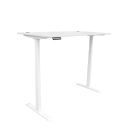 Schreibtisch - elektr. h&ouml;henverstellbar - 120 x 80 - wei&szlig;
