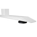 Steelboxx® Schreibtisch - elektr. höhenverstellbar - 120 x 80 - weiß