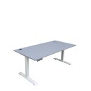 Steelboxx&reg; Schreibtisch - elektr. h&ouml;henverstellbar - 160 x 80 - grau