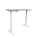 Schreibtisch - elektr. h&ouml;henverstellbar - 160 x 80 - grau