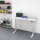 Schreibtisch - elektr. höhenverstellbar - 160 x 80 - grau