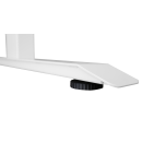 Schreibtisch - elektr. h&ouml;henverstellbar - 160 x 80 - wei&szlig;