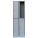 Spind Fächerschrank Schließfachschrank Garderobenschrank...
