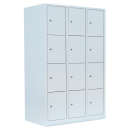 Gebraucht: L&uuml;llmann&reg; XL F&auml;cherschrank mit 12 F&auml;chern - grau