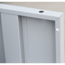 Gebraucht: L&uuml;llmann&reg; XL F&auml;cherschrank mit 12 F&auml;chern - grau