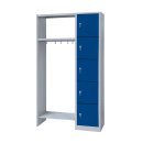 Offene Schlie&szlig;fachgarderobe mit F&auml;cherschrank...