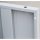 B-WARE - Lüllmann® Schließfachschrank - 4 Abteile - 12 Fächer - 1800 x 1170 x 500 mm - lichtgrau