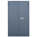 Feuerschutzschrank Tresor Fl&uuml;gelt&uuml;renschrank feuergesch&uuml;tzt 1950 x 1200 x 550 mm  anthrazit