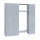 Schließfachgarderobe Wertfachschrank Fächerschrank Spind mittig 15 Fächer 180x191,5x50cm