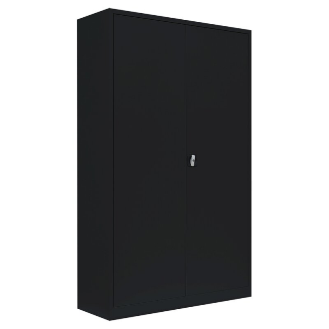 Gebraucht: XL Metallschrank abschließbar 195x120 schwarz