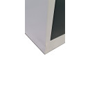 Gebraucht - Lüllmann® Garderobenschrank, 4 Abteile, je 2 mittig schließend, 1800 x 1170 x 500 mm, lichtgrau/anthrazit