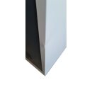 Gebraucht - Lüllmann® Garderobenschrank, 4 Abteile, je 2 mittig schließend, 1800 x 1170 x 500 mm, lichtgrau/anthrazit