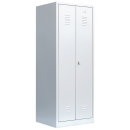 Gebraucht: L&uuml;llmann&reg; XL Kleider-W&auml;sche-Spind mit 2 Abteilen - grau