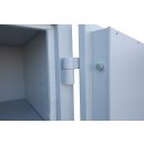 Feuerschutzschrank Tresor Safe Sicherheitsschrank 150x70x55cm grau 690230
