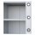 Feuerschutzschrank Tresor Safe Sicherheitsschrank 150x70x55cm grau 690230