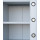 Feuerschutzschrank Tresor Safe Sicherheitsschrank 150x70x55cm grau 690230