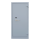 Feuerschutzschrank Tresor Safe Sicherheitsschrank 150x70x55cm grau 690230