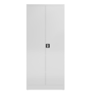 Metallschrank Kleiderstange B&ouml;den 180x80 wei&szlig;