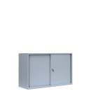 Schiebetürenschrank Sideboard Schwebetürenschrank Aktenschrank 750 x 1200 x 450 mm lichtgrau X-550125