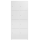 Frontansicht XL Spind 8 Fächer extra breit Wertfachschrank 1800 x 80 x 500 mm Fächerschrank weiß X-523427