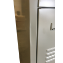 B-WARE - L&uuml;llmann&reg; Z-Garderobenschrank, 6 Abteile, 1800 x 1185 x 500 mm, lichtgrau