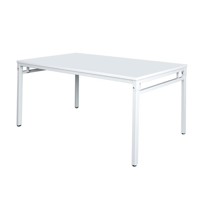 Klapptisch Besprechungstisch Konferenztisch klappbarer Tisch 140 x 70 cm Gestell lichtgrau / Platte lichtgrau 350670