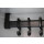 Gebraucht - Lüllmann® Garderobenschrank, 2 Abteile mittig schließend, 1800 x 600 x 500 mm, lichtgrau/enzianblau
