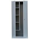 Gebraucht: L&uuml;llmann&reg; XL Putzmittelspind mit 2 Abteilen - grau