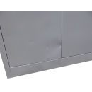 Gebraucht: Metallschrank abschlie&szlig;bar 120x80 grau