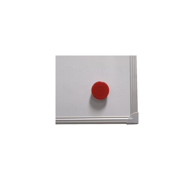 10 Stück (1VE) Kraftmagnete rot mit einer Zugkraft bis zu 2,5 kg 607190