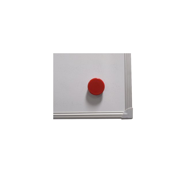 10 Stück (1VE) Kraftmagnete rot mit einer Zugkraft bis zu 2,5 kg 607190