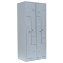 Gebraucht - Z-Spind - 4 Abteile - grau