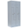 Gebraucht - Z-Spind - 4 Abteile - grau