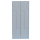 Gebraucht - Z-Spind - 4 Abteile - grau