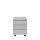 Büro Rollcontainer Bürocontainer Holzabdeckplatte 3 Schubladen Maße: 62x46x59cm grau 505300
